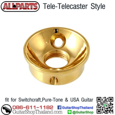 ฝาแจ็คกีตาร์เทเล Allparts AP-5270-003 Gold