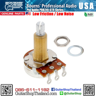 พอท BOURNS 500KB Low Friction/Low noise Long Shaft18 พอท BOURNS 500KB Low Friction/Low noise Long Shaft18