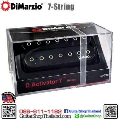 ปิ๊กอัพ DiMarzio® D Activator 7™ Bridge DP720BK 7-String 