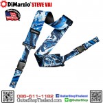 สายสะพายกีตาร์ DiMarzio Steve Vai ClipLock® Blue Universe