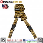 สายสะพายกีตาร์ DiMarzio Steve Vai ClipLock® UtoPIA™ Black & Gold