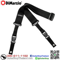 สายสะพายกีตาร์ DiMarzio 2Inch Elastic ClipLock® DD2300BK สายสะพายกีตาร์ DiMarzio 2Inch Elastic ClipLock® DD2300BK