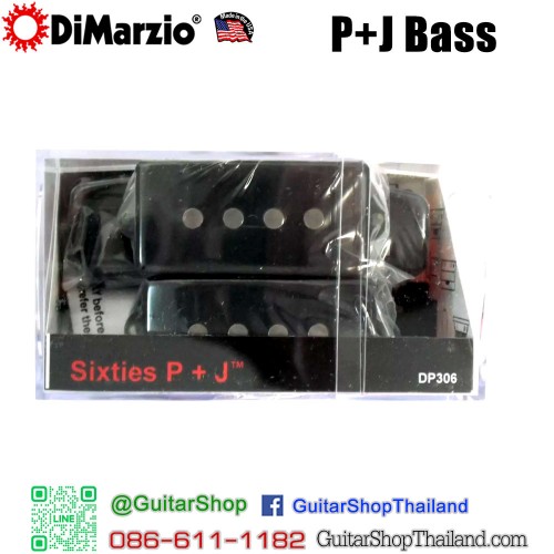 ปิ๊กอัพเบส DiMarzio® Sixties PJ™ Pair DP306