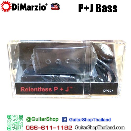 ปิ๊กอัพเบส DiMarzio® Relentless PJ™ Pair DP307