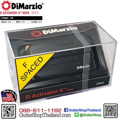 ปิ๊กอัพ DiMarzio® D Activator-X™ Neck DP221BK