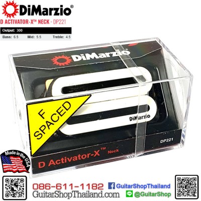 ปิ๊กอัพ DiMarzio® D Activator-X™ Neck DP221W