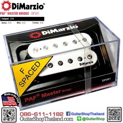 GuitarShopThiland| DiMarzio PAF® Master Bridge DP261 ราคาพิเศษลด