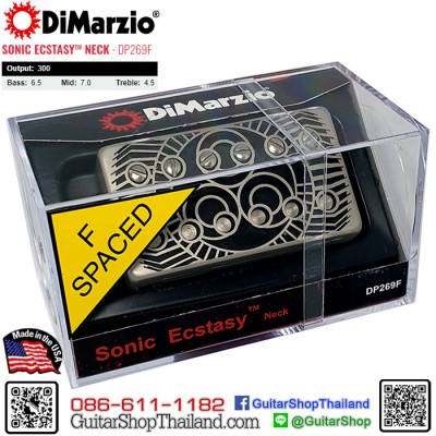 ปิ๊กอัพ DiMarzio Sonic Ecstasy™ Neck DP269BK