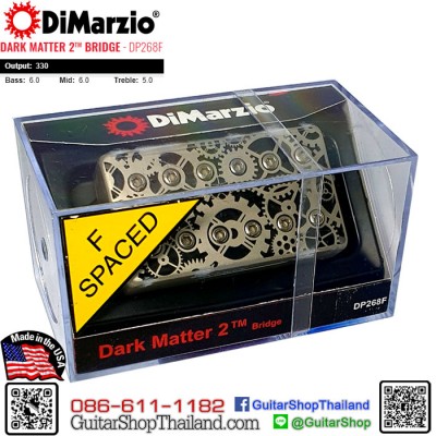ปิ๊กอัพ DiMarzio Steve Vai Dark Matter™ 2 Bridge DP268F