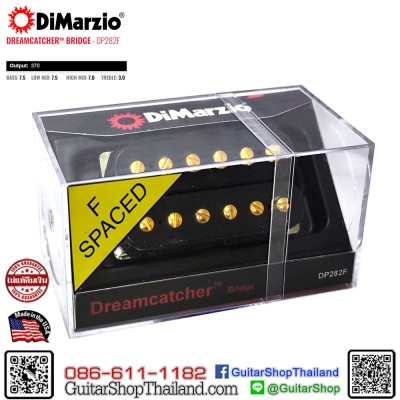 ปิ๊กอัพ DiMarzio® Dreamcatcher™ Bridge  DP282FBK+G