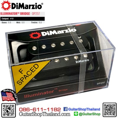 ปิ๊กอัพ DiMarzio® Illuminator™ Bridge DP257BK