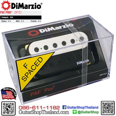 ปิ๊กอัพ DiMarzio® PAF Pro® DP151BW