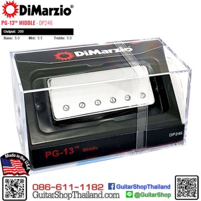 ปิ๊กอัพ DiMarzio® PG-13™ Middle Minibucker DP246