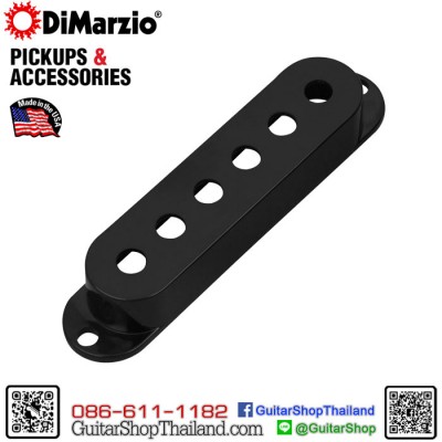ฝาครอบปิ๊กอัพ DiMarzio® Single-Coil Black