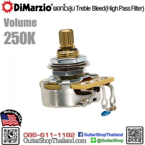 ชุดวงจรกีตาร์ Tele 500K/250K Dimarzio Parts