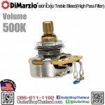 DiMarzio 500K Volume Treble Bleed (High Pass Filter)