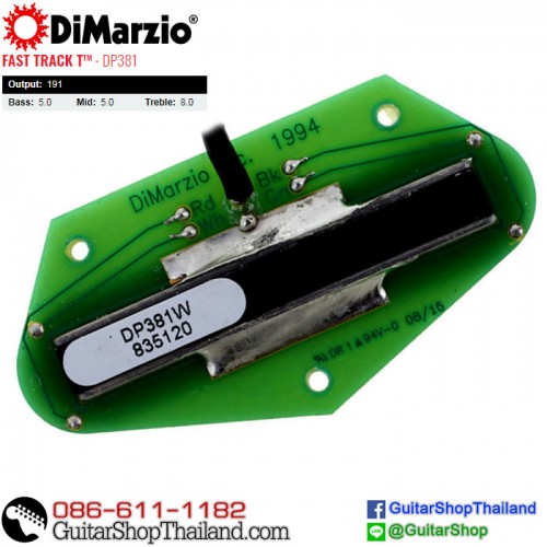 ปิ๊กอัพ DiMarzio® Fast Track T™ DP381 Tele