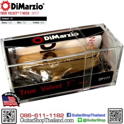 ปิ๊กอัพ DiMarzio® True Velvet™ T Neck DP177G Tele