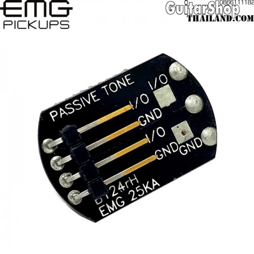 พอทโวลุ่ม EMG® 25K Solid Shaft Solderless