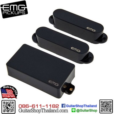 ปิ๊กอัพ EMG SA/SA/81 Black Set