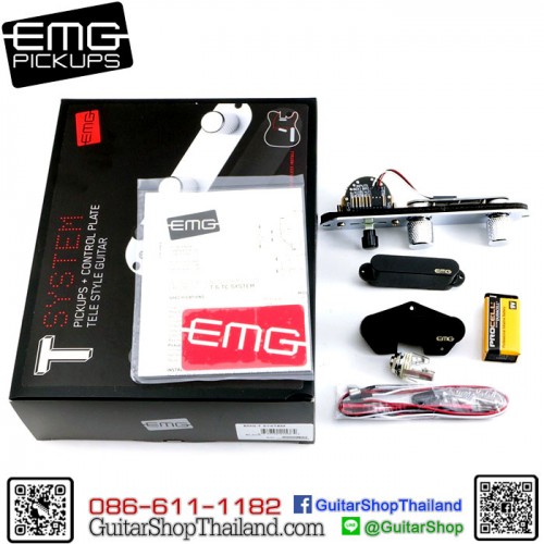 ปิ๊กอัพ EMG T System Active Alnico Tele