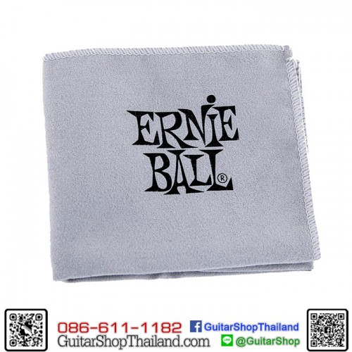 ผ้าเช็ดทำความสะอาดกีต้าร์ Ernie Ball Microfiber Cloth EB 4220