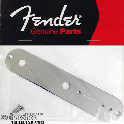 ฝาวงจร Fender Tele® Vintage Control Plate Chrome