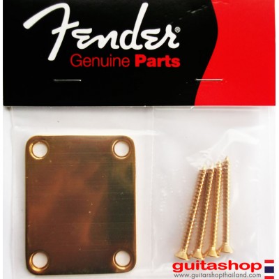 เพลทยึดคอกีตาร์ Fender® Original Vintage Gold