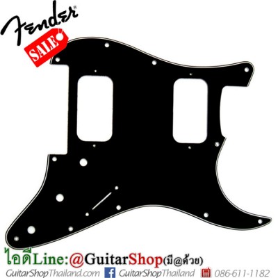 ปิ๊กการ์ด Fender Floyd Rose® HH 11Hole 3Ply Black