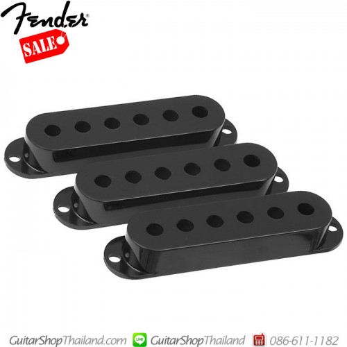 ฝาปิคอัพ Fender® Stratocaster® Black Set
