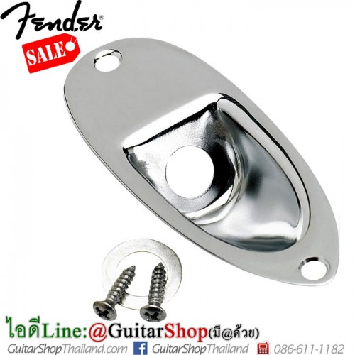 ฝาแจ็คกีตาร์ Fender® Strat USA Chrome