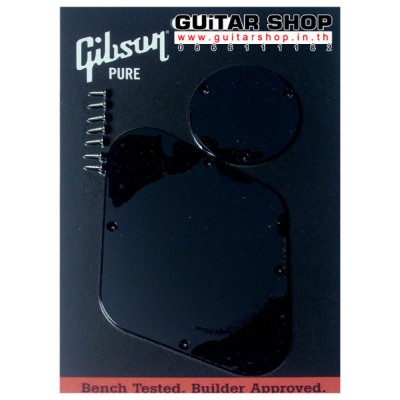 ฝาปิดหลังกีตาร์  LP/ES Gibson Combo Black Plate