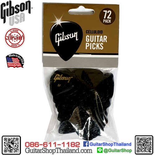 ปิ๊ก Gibson Standard Style Pick Thin