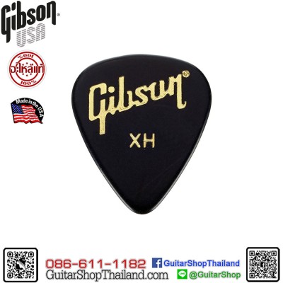 ปิ๊ก Gibson Standard Style Pick Extra Heavy