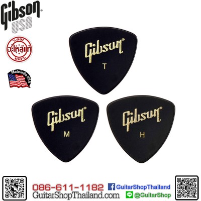 ปิ๊ก Gibson Wedge Style Pick Set3
