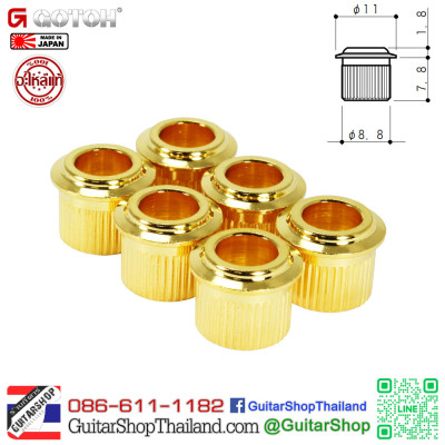 ตาไก่ลูกบิด Gotoh Vintage Gold