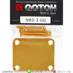 เพลทยึดคอกีตาร์ Gotoh® NBS-3GG