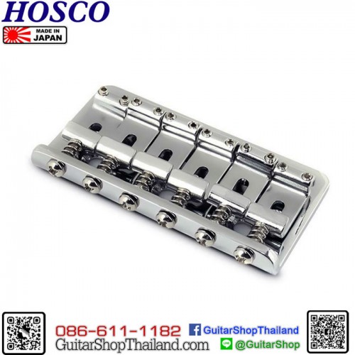 หย่อง Hosco T105 String-through hardatil bridge