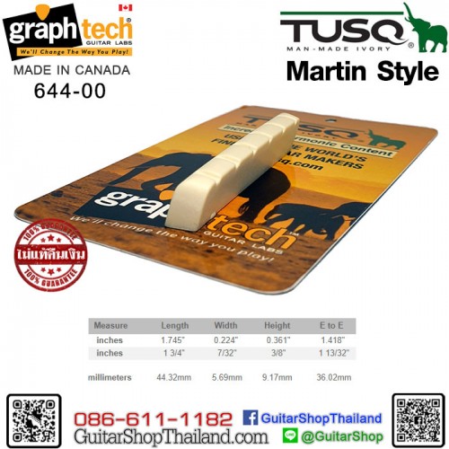 นัทกีตาร์ Graph Tech® TUSQ XL Martin 44.32mm