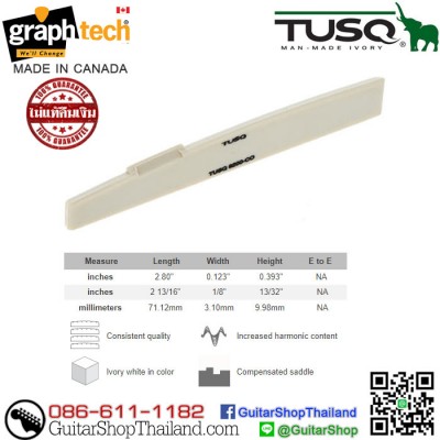 หย่อง Graph Tech® TUSQ Acoustic Taylor Style 
