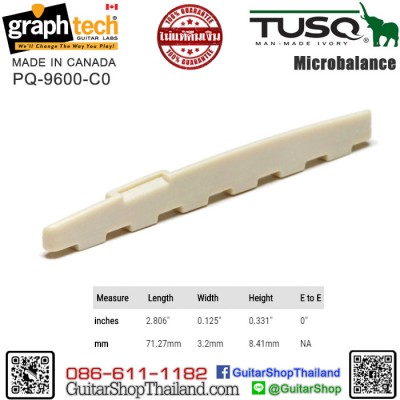 หย่อง Graph Tech® TUSQ Acoustic Comp Microbalance 12"