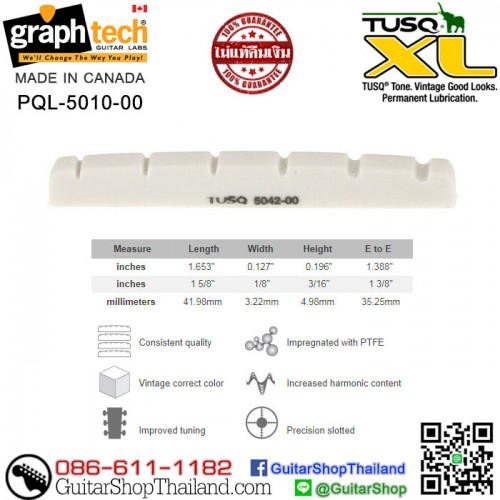นัทกีตาร์ Graph Tech® TUSQ XL Statr/Tele 42
