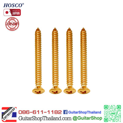 สกรูคอกีตาร์-เบส Hosco/Gotoh Pack 4