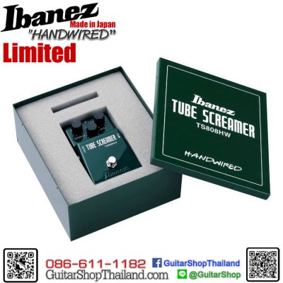 Ibanez TS808HW Tube Screamer Hand Wired