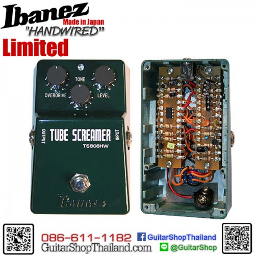 Ibanez TS808HW Tube Screamer Hand Wired