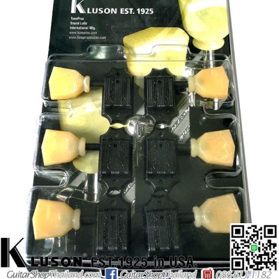 ลูกบิด Kluson®3L3R Vintage Deluxe Keystone Black