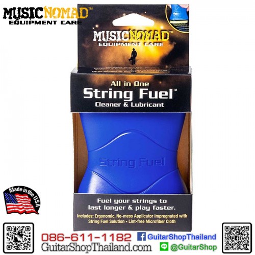 น้ำยาเช็ดสายและเฟรต Music Nomad String Fuel MN109