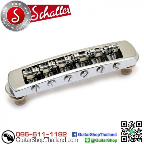 หย่องโรลเลอร์ Schaller STM TuneOMatic Chrome 