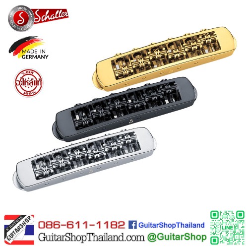 หย่องโรลเลอร์ Schaller STM TuneOMatic Black