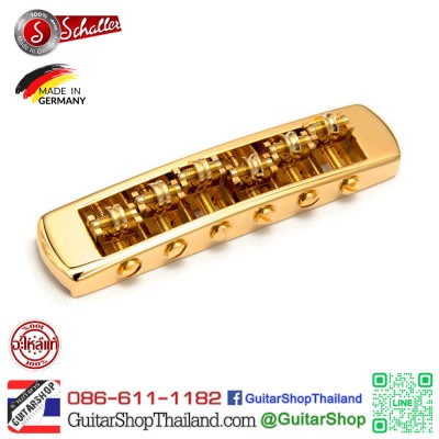หย่องโรลเลอร์ Schaller STM TuneOMatic Gold